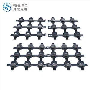 To'liq rangli LED to'rli ekranli moslashuvchan LED displey pardasi